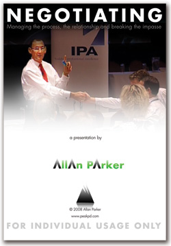 Negotiation DVD